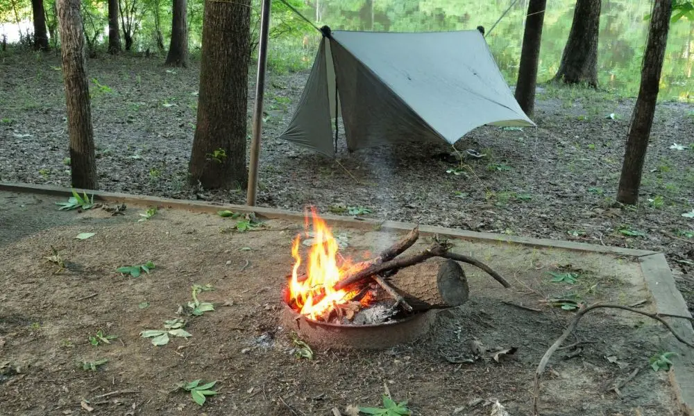 camping tent footprint