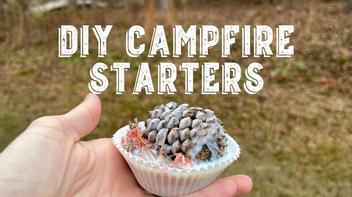 DIY Homemade Wax Fire Starters