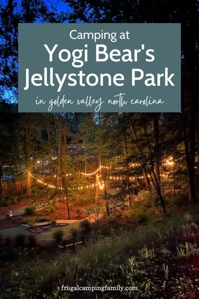 camping at yogi bears jellystone park putt putt course