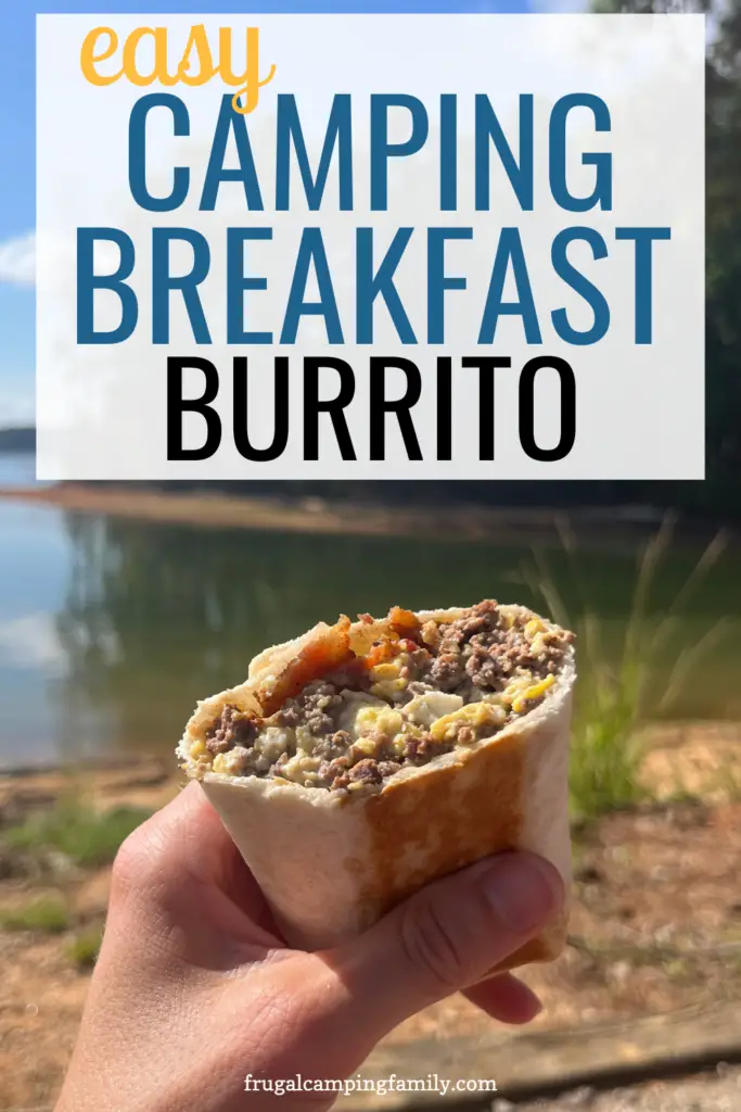 Easy Camping Breakfast Burrito