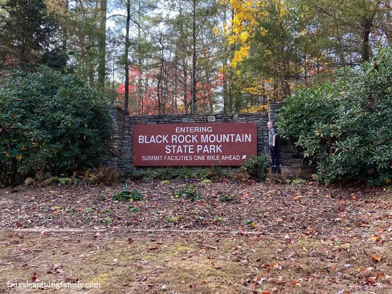 black rock mountain state park entrance