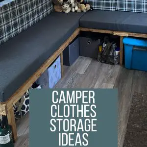 camper clothes storage