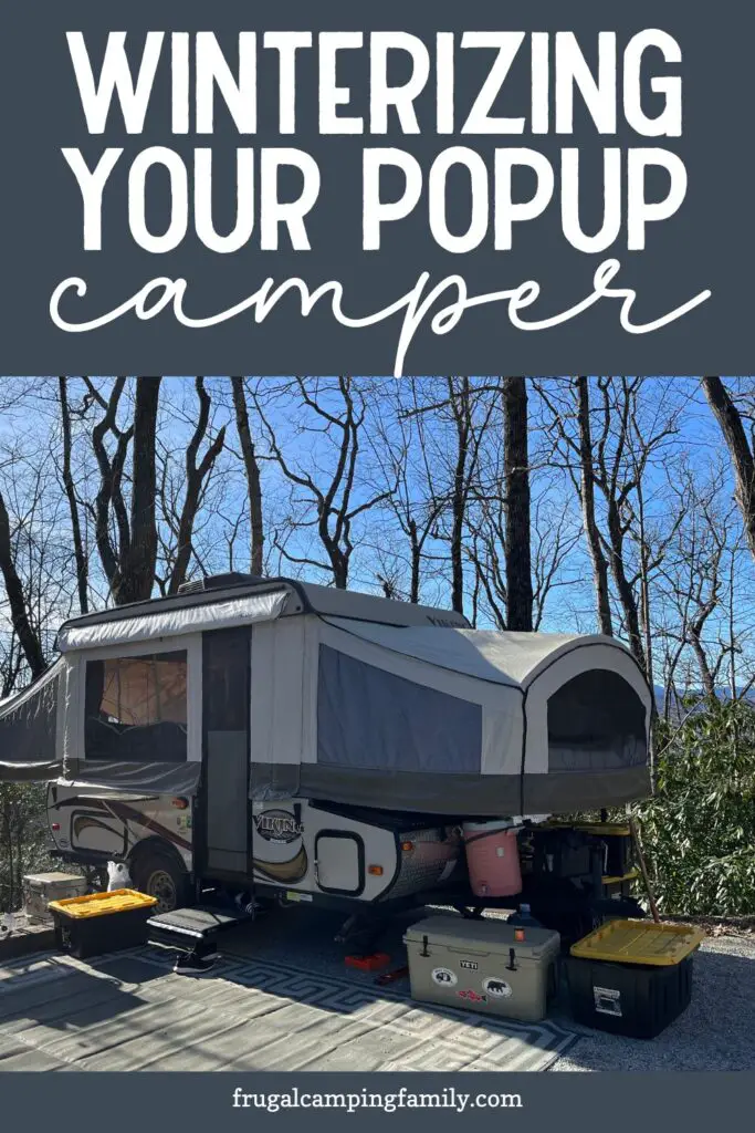 winterizing your popup camper 