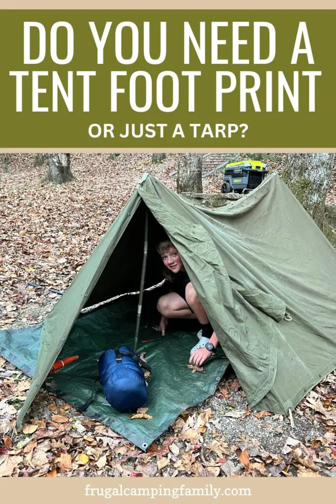 Tent Footprint vs Tarp? What Is It and Why You Need One - Frugal ...